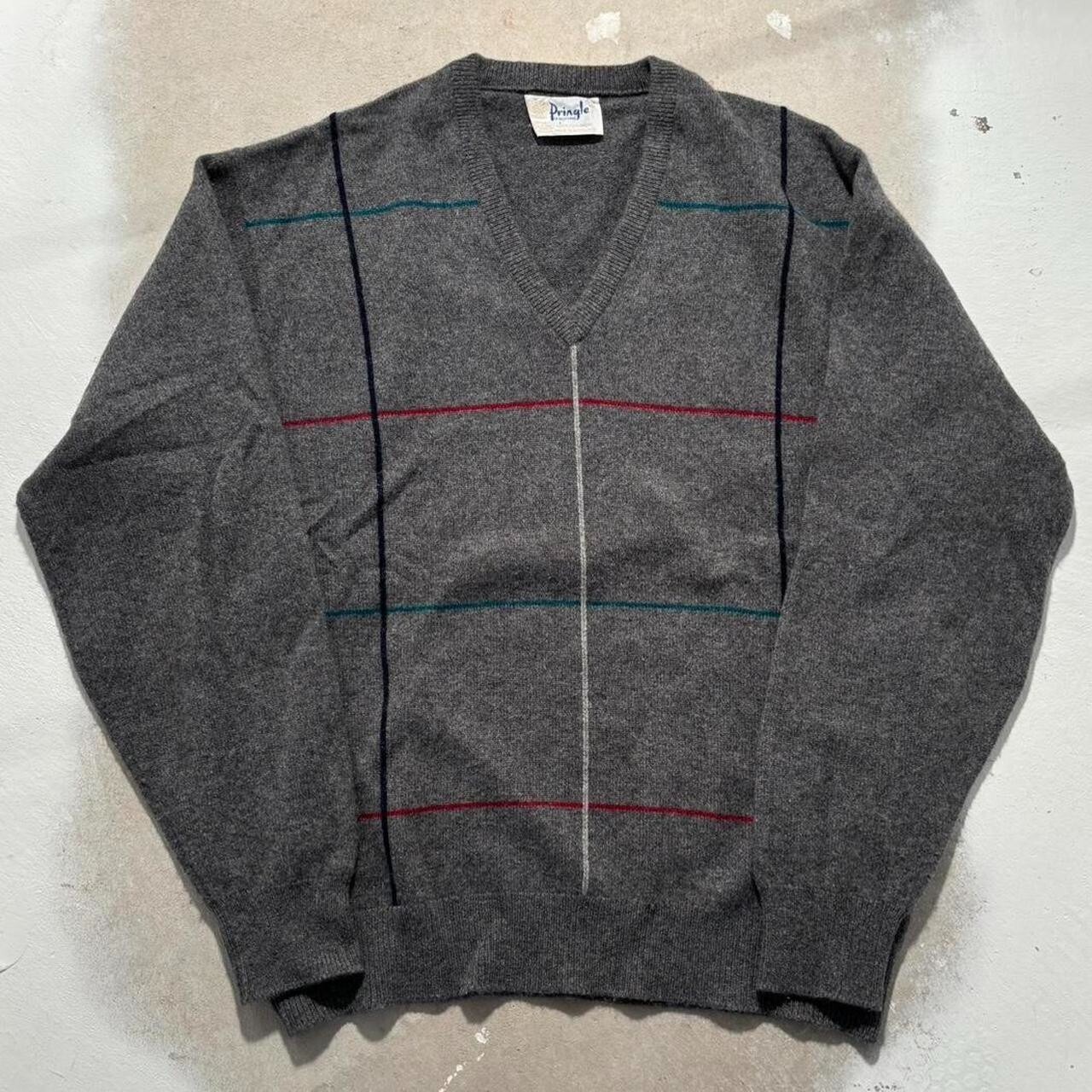 Vintage Pringle Cashmere Grey Sweater